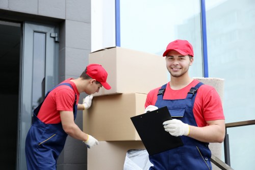 Same day removals team handling urgent move in Shoreditch