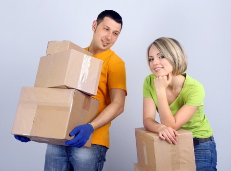 Removal team planning a move in Shoreditch streets