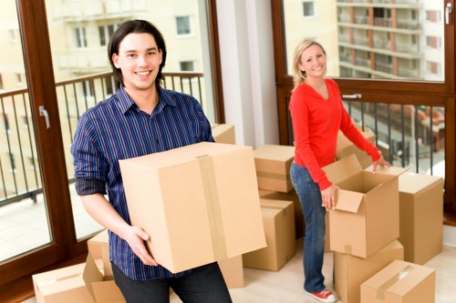 Residential moving support for a Shoreditch flat